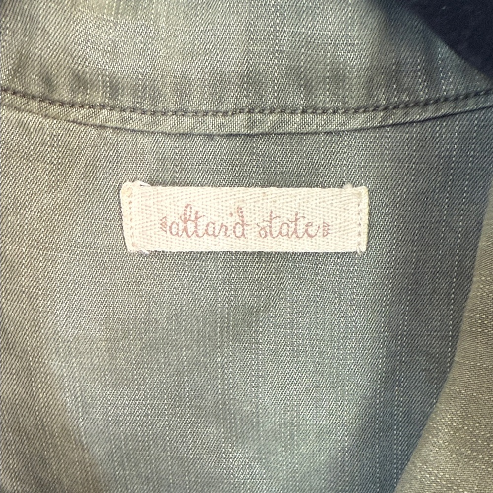 Olive Utility Jacket - Picture 2 of 7